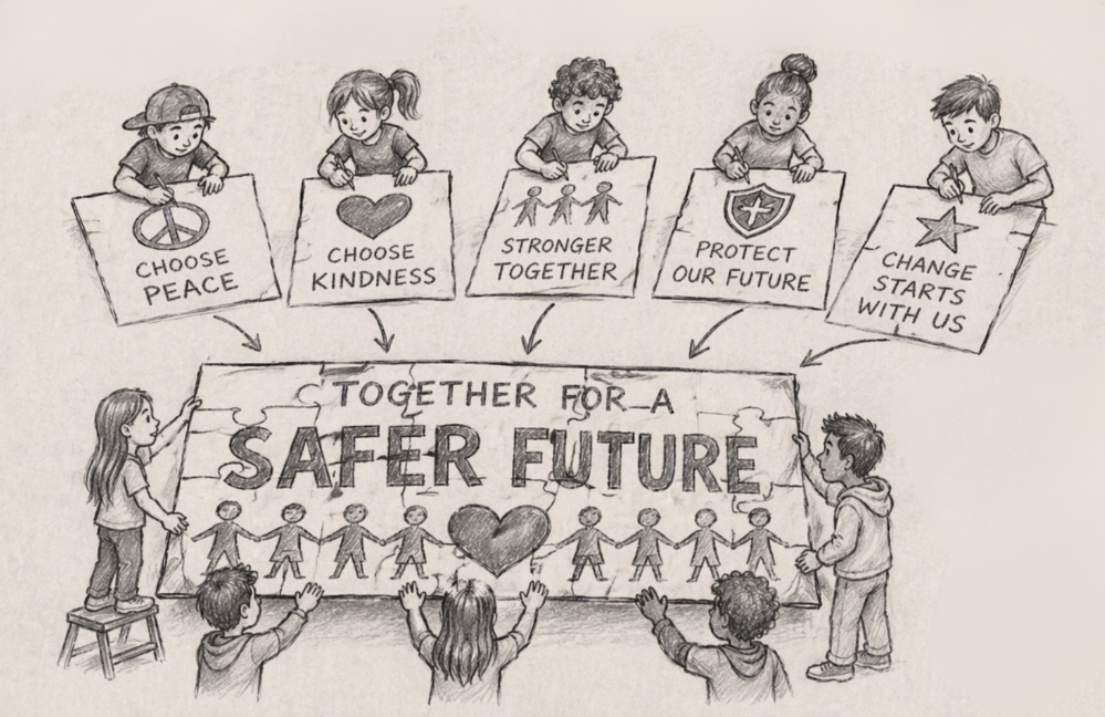 Together for a Safer Future - The Big Picture Project artwork